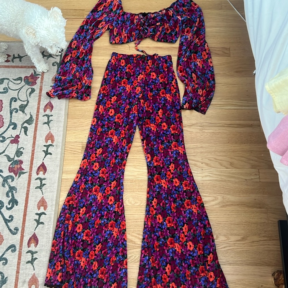 Spring flower matching set